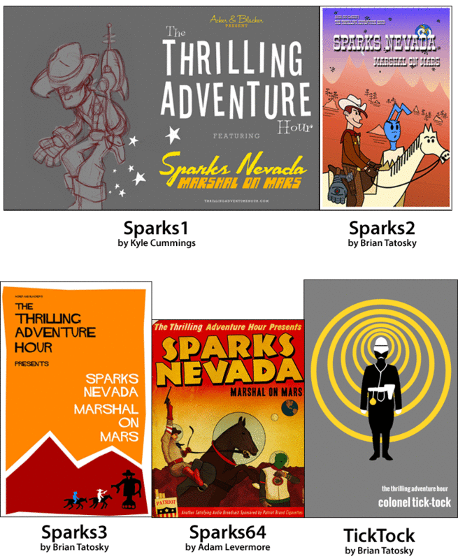 Thrilling Adventure Hour Posters - product image  