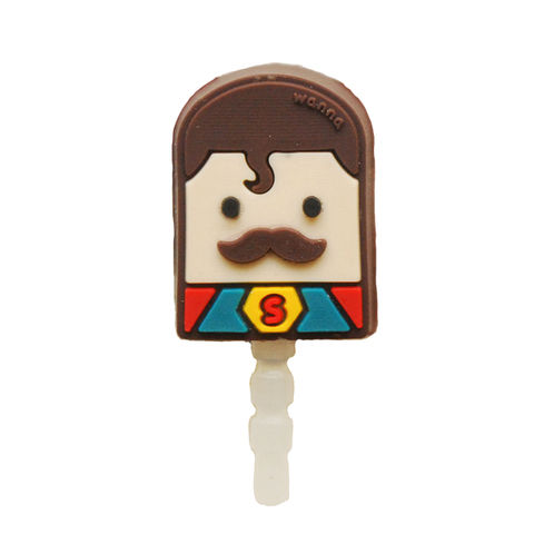 Superman,dust,plug,dustplug iphone phone earcap superman treenbee