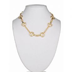 Horse,Bit,Necklace,horse bit necklace gold equestrian jewelry riding horseback classic