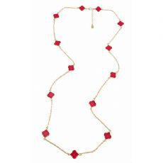 Spade Long Necklace (6 color choices) - product images  of 