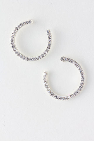 Horseshoe,Earring,diamond horseshoe earrings equestrian jewelry People Magazine Feature