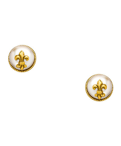 Classic,Fleur,de,Lis,Posts,fleur de lis classic, pearl, john wind maximal art, yacht jewelry