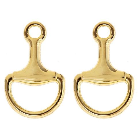 HORSE,BIT,EARRING,(4,Hues,Available),HORSE BIT EARRING, equestrian earrings, fornash