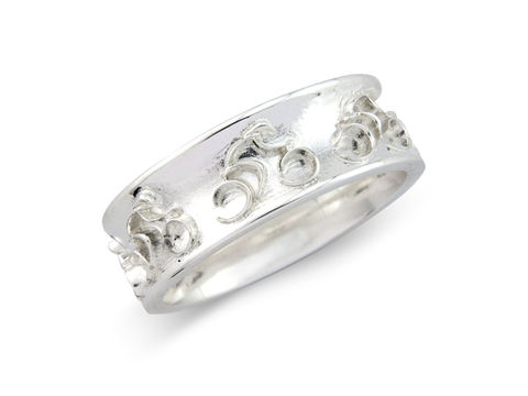 Time,Trial,/,Track,Bike,Band,Ring,Silver, Jewellery, Ring, Time Trial, Track, Bicycle, Hallmarked, U.K.