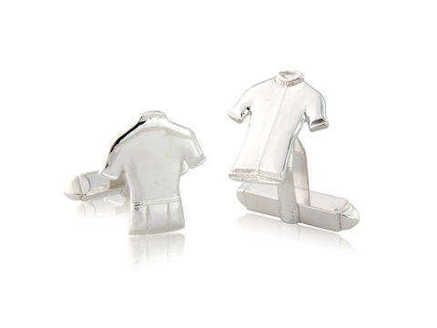 Jersey,Cufflinks,Silver, Cycling, Jewellery, Cufflinks, Cycle, Jersey, Gents, Mens, Gift, U.K.
