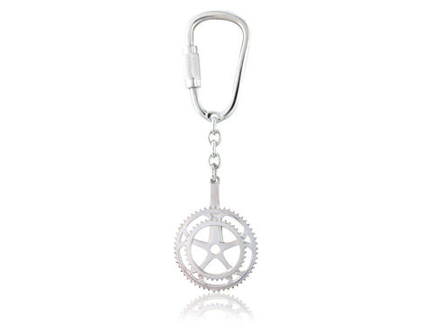 Chain,Set,Keyring,Silver, Jewellery, Keyring, Heritage, Fixed Wheel, Bicycle, Hallmarked, U.K.