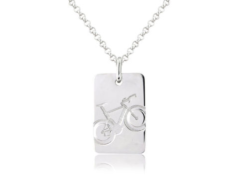 Time,Trial,/,Track,Pendant,Silver, Jewellery, Pendant, Time Trial, Track, Bicycle, Hallmarked, U.K.