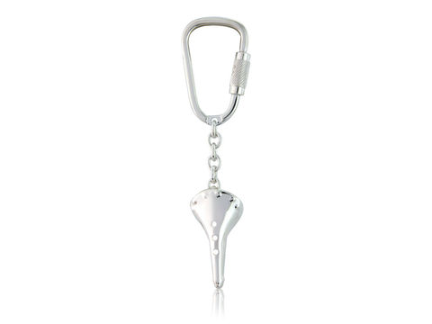 Vintage,Saddle,Keyring,Silver, Jewellery, Keyring, Bicycle, Hallmarked, U.K.