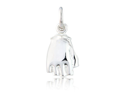 Glove,Charm,Silver, Jewellery, Charm, Trinket, Road, Bicycle, Hallmarked, U.K.