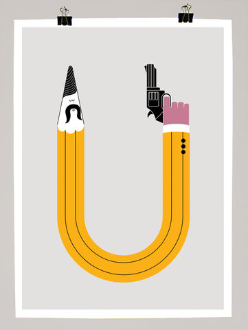 The,Enforcer,dale, edwin, murray, print, the enforcer, limited edition, exclusive, prints, art, buy, pencil, graphic artist