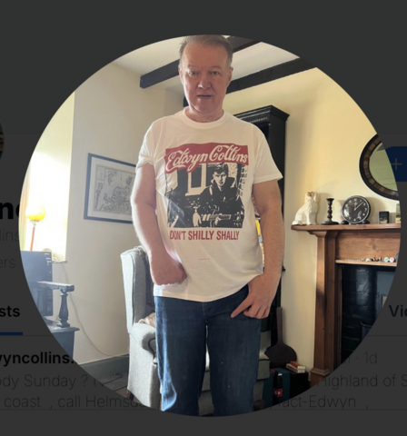 Don't Shilly Shally T-Shirt Don't,Shilly,Shally,T-Shirt,Don't Shilly Shally T-shirt,  Edwyn Collins