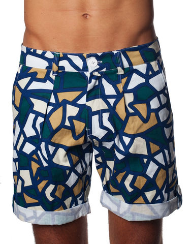 Nemis,Mosaic,Shorts,shorts, summer, man, men, spring, fashion, garment, streetwear
