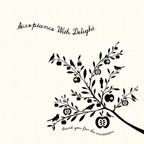 acceptance with delight card karenza paperie