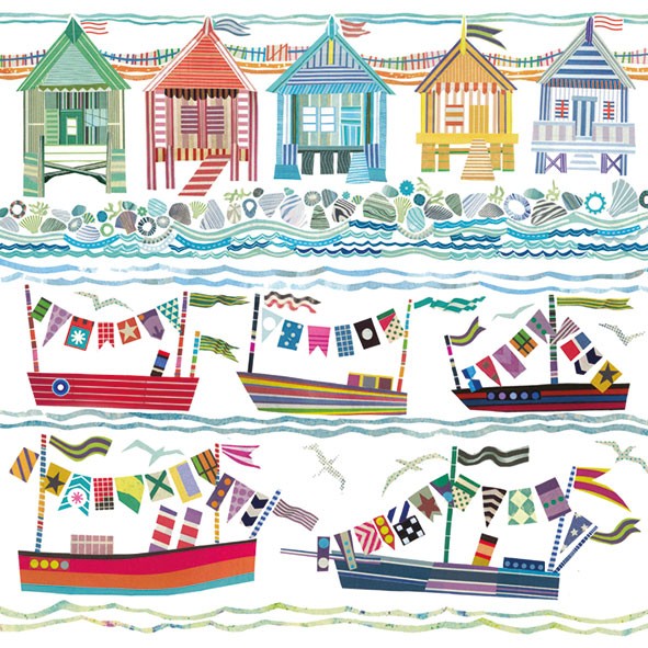 buy beach hut and boat cards online at karenza paperie