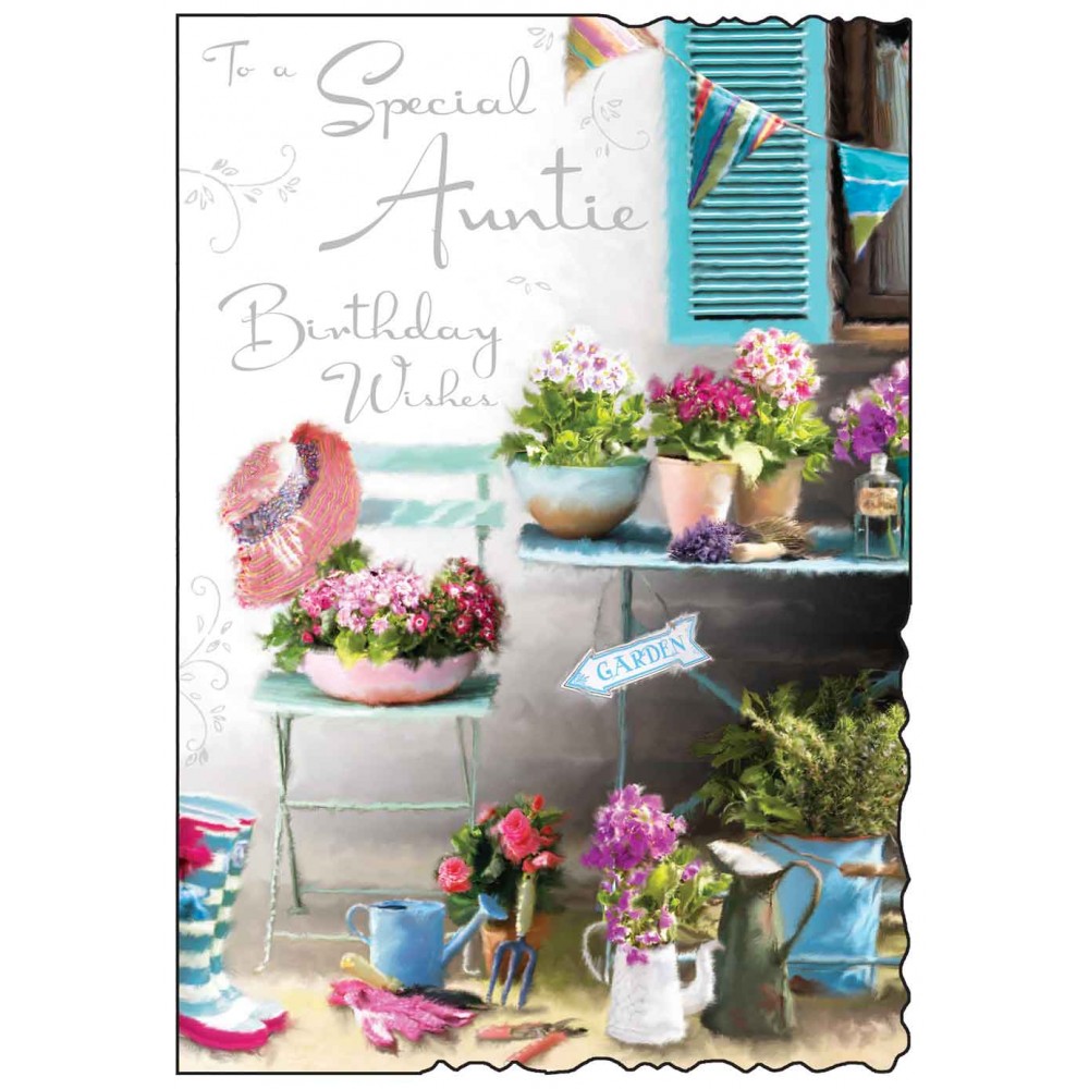 buy auntie birthday card online with flowers from karenza paperie summer birthday card for aunties