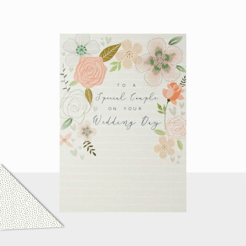 To A Special Couple On Your Wedding Day Card Karenza Paperie