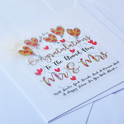 buy wedding day cards online from karenza paperie