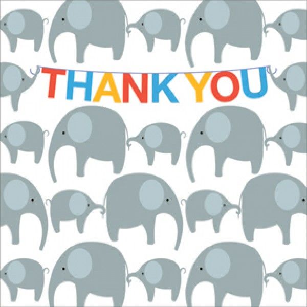 pack of elephants thank you cards emily burningham cards karenza elephant thank you cards