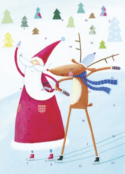 buy traditional advent calendars online at karenza paperie advent calendars for children