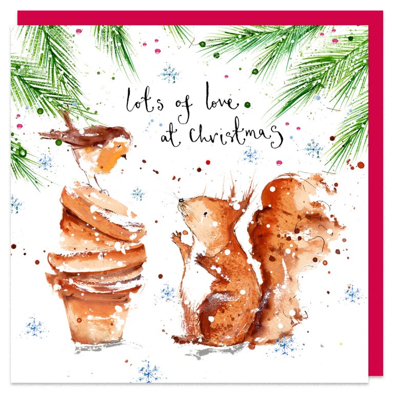 buy lxuury handmade christmas cards online at karenza paperie for friends family