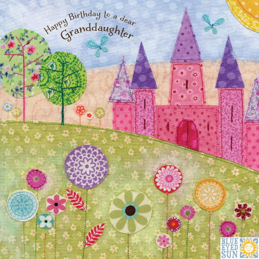 buy special granddaughter birthday card online at karenza paperie half price granddaughter card birthday cake butterflies flowers