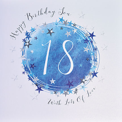 buy special large 18th birthday card online at karenza paperie for daughter son 18th luxury handmade birthday cards are eighteen