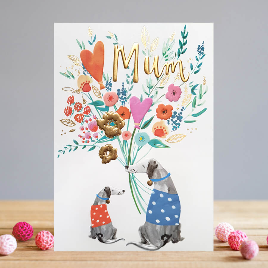 buy Motgers Day cards online at karenza paperie with leaves autumn trees squirrels reds yellows fireworks hedgehogs toadstools