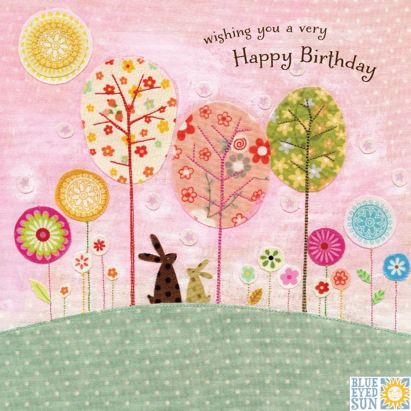 buy blue eyed sun birthday cards online at karenza paperie flowers hearts cute special friend someone special birthday cards for her and him