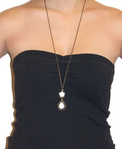 Stone,and,Bronze,Pendant