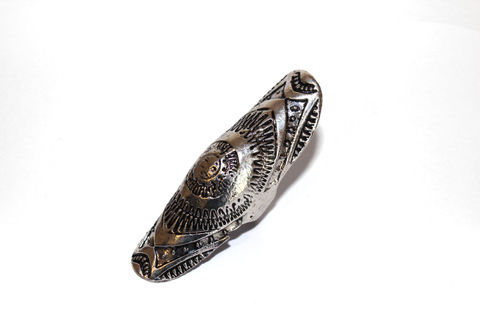 Solid,Armour,Knuckle,Ring