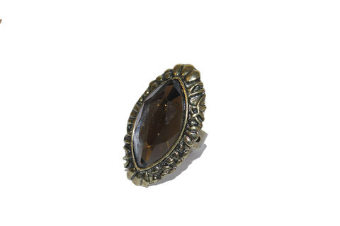 Bronze,Vintage,Stone,Ring