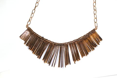 Multi,Spike,Pin,Necklace,buy, gold, spike, pin, necklace, bear, and, mojo