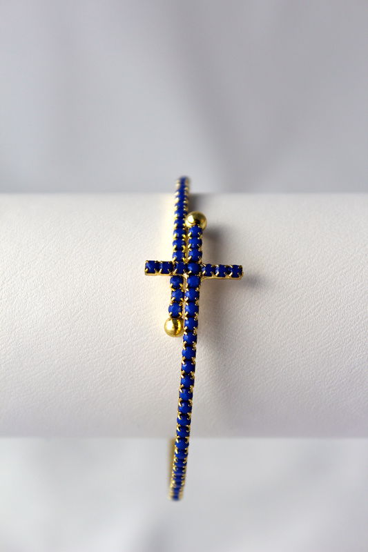 Sideways Cross Wrap Bracelet - product images  of 