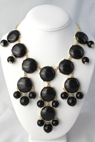 The,Whitney,Necklace,-,Black