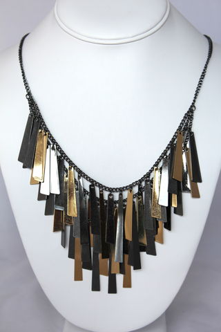 Bar,Fringe,Necklace