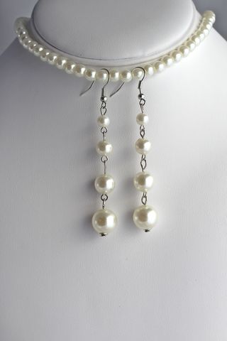 Pearl,Drop,Earrings