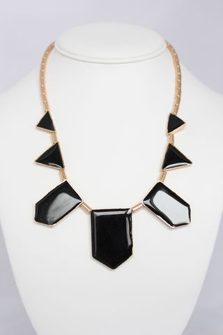 Black,Triad,Necklace