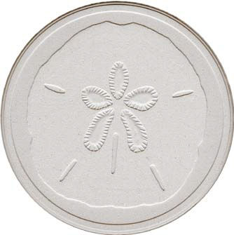 Coasterstone,-,Sand,Dollar,Culinary:Coasters,etched coasterstone sand dollar