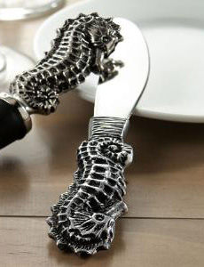 Aluminum,Seahorse,Spreader,Culinary:Tongs, Servers & Spreaders,sea horse seahorse  spreader aluminum cheese_spreader tampenade_spreader spreader starfish