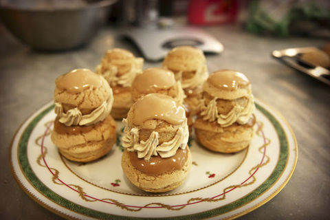 La,Religieuse,,a,French,Pastry,Experience.,pastry classes cooking cookery classes Lyon, France Plum Lyon