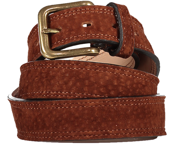 Brown Liso Carpincho Belt - product images