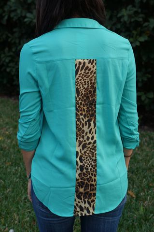 Miss,Leopard,In,Green
