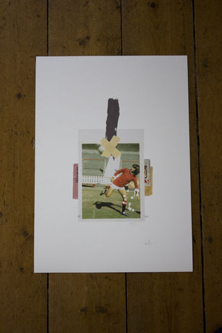 No,Ball,Games,Illustration, Art, Martin Parris, Poster, Prints, pt32, collage