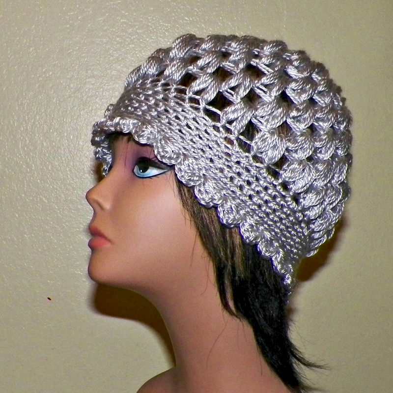 1920s crochet hat