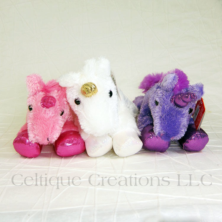 small unicorn stuffed animal