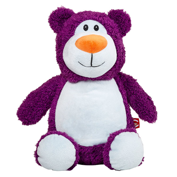 Purple bear deals stuffed animal