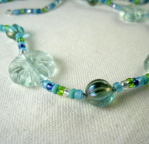 Teen,Girls,Jewelry,,Teal,Carved,Flowers,Necklace,,Turquoise,Beads,,Magnetic,clasp,Children,Jewelry,Necklace,little_girls,kids,grandchildren,flowers,magnetic_clasp,beaded,Holiday,Gift,birthday,tween, teal, green, turquoise,Czech_glass_beads,silk_cord,lead_safe_magnetic_clasp,Argentium_silver_hardware,Carved_Glass_Flowers