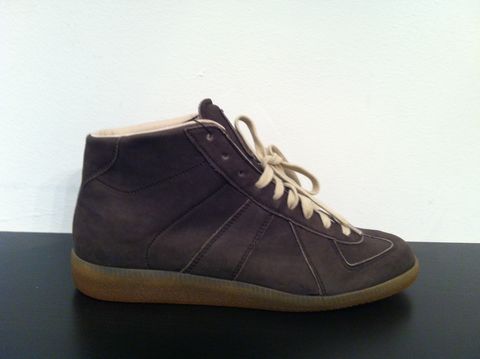 Maison,Martin,Margiela,Brown,Suede,Sneakers,leather sneakers, designer sneakers