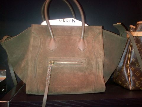 SOLD---Celine,Phantom,Suede,Olive