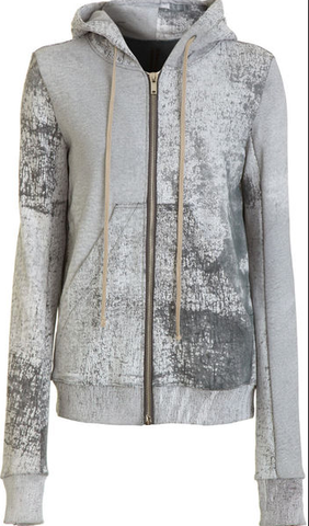 SOLD-Unisex,Rick,Owens,Cracked,Paint,Sweatshirt